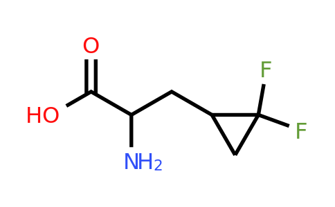 CAS 1393529-89-9 | 2-Amino-3-(2,2-difluorocyclopropyl)propanoic acid