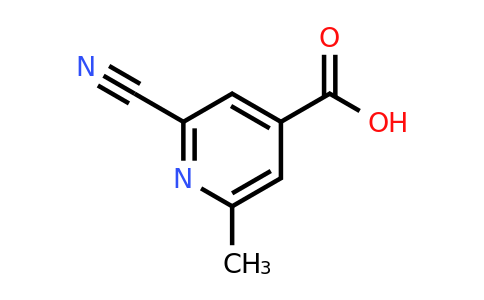 CAS 1393529-94-6 | 2-Cyano-6-methylisonicotinic acid