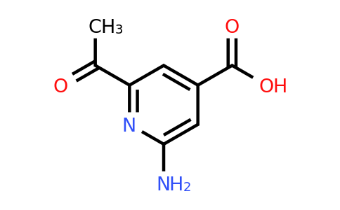 CAS 1393530-00-1 | 2-Acetyl-6-aminoisonicotinic acid