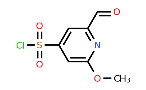 CAS 1393530-01-2 | 2-Formyl-6-methoxypyridine-4-sulfonyl chloride