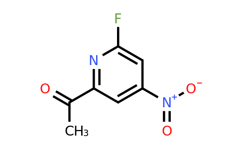 CAS 1393530-03-4 | 1-(6-Fluoro-4-nitropyridin-2-YL)ethanone