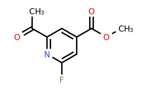 CAS 1393530-04-5 | Methyl 2-acetyl-6-fluoroisonicotinate