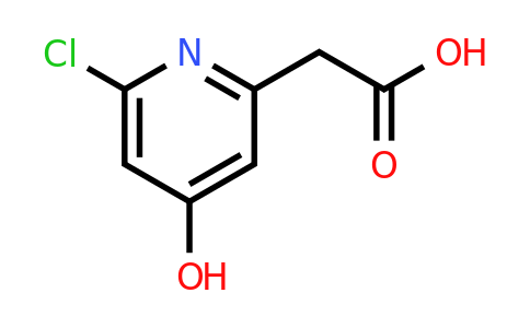 CAS 1393530-09-0 | (6-Chloro-4-hydroxypyridin-2-YL)acetic acid