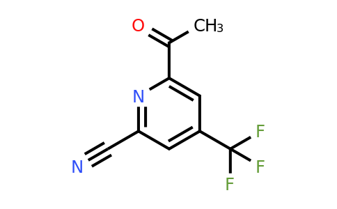 CAS 1393530-10-3 | 6-Acetyl-4-(trifluoromethyl)pyridine-2-carbonitrile