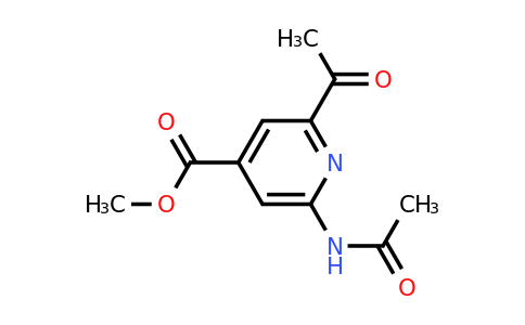 CAS 1393530-15-8 | Methyl 2-acetyl-6-(acetylamino)isonicotinate