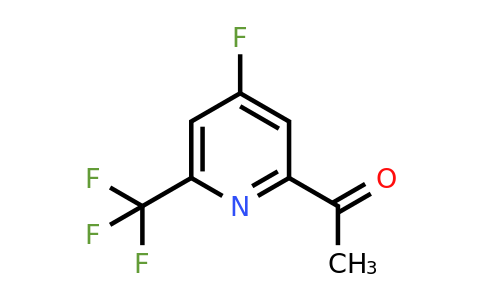 CAS 1393530-20-5 | 1-[4-Fluoro-6-(trifluoromethyl)pyridin-2-YL]ethanone