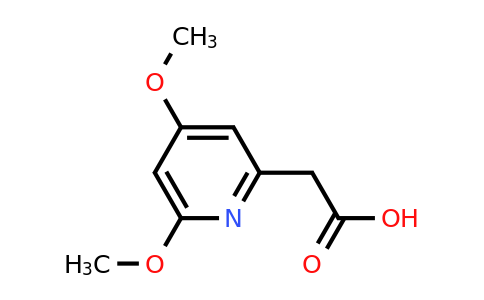 CAS 1393530-22-7 | (4,6-Dimethoxypyridin-2-YL)acetic acid