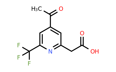 CAS 1393530-24-9 | [4-Acetyl-6-(trifluoromethyl)pyridin-2-YL]acetic acid