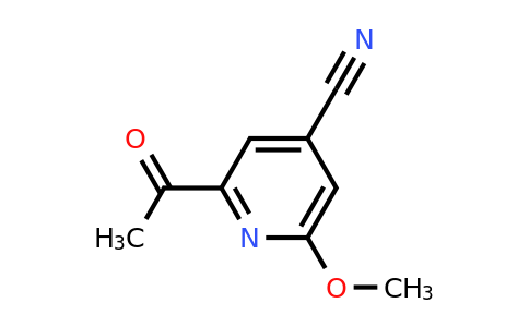 CAS 1393530-27-2 | 2-Acetyl-6-methoxyisonicotinonitrile