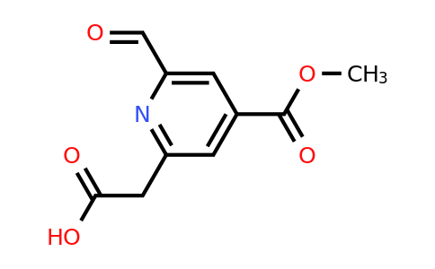 CAS 1393530-29-4 | [6-Formyl-4-(methoxycarbonyl)pyridin-2-YL]acetic acid