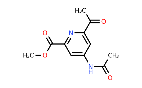 CAS 1393530-30-7 | Methyl 6-acetyl-4-(acetylamino)pyridine-2-carboxylate