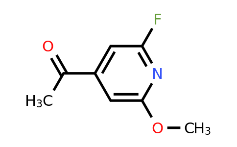 CAS 1393530-32-9 | 1-(2-Fluoro-6-methoxypyridin-4-YL)ethanone