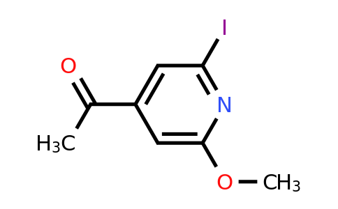 CAS 1393530-34-1 | 1-(2-Iodo-6-methoxypyridin-4-YL)ethanone