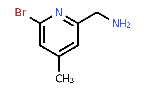 CAS 1393530-44-3 | (6-Bromo-4-methylpyridin-2-YL)methylamine