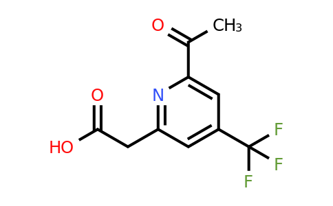 CAS 1393530-57-8 | [6-Acetyl-4-(trifluoromethyl)pyridin-2-YL]acetic acid