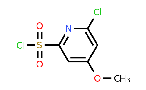 CAS 1393530-75-0 | 6-Chloro-4-methoxypyridine-2-sulfonyl chloride