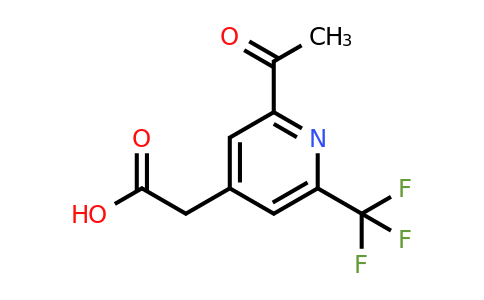 CAS 1393530-81-8 | [2-Acetyl-6-(trifluoromethyl)pyridin-4-YL]acetic acid