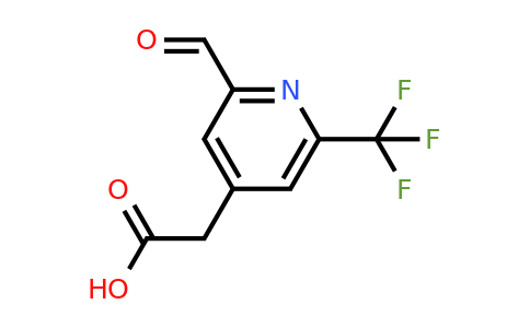 CAS 1393530-83-0 | [2-Formyl-6-(trifluoromethyl)pyridin-4-YL]acetic acid