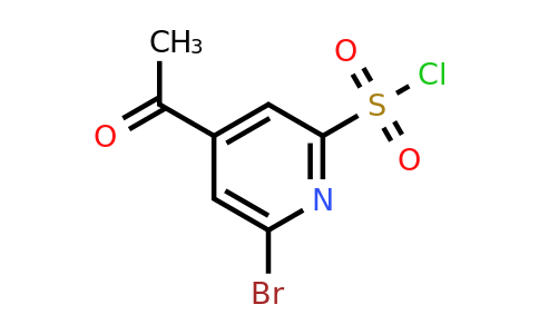 CAS 1393530-84-1 | 4-Acetyl-6-bromopyridine-2-sulfonyl chloride