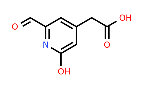 CAS 1393530-85-2 | (2-Formyl-6-hydroxypyridin-4-YL)acetic acid