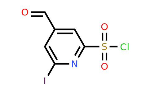 CAS 1393530-86-3 | 4-Formyl-6-iodopyridine-2-sulfonyl chloride