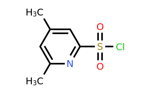 CAS 1393530-87-4 | 4,6-Dimethylpyridine-2-sulfonyl chloride