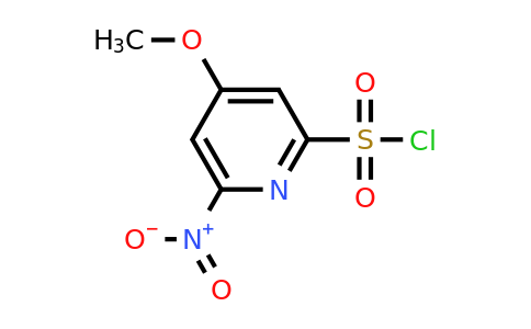 CAS 1393530-90-9 | 4-Methoxy-6-nitropyridine-2-sulfonyl chloride