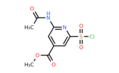 CAS 1393530-96-5 | Methyl 2-(acetylamino)-6-(chlorosulfonyl)isonicotinate