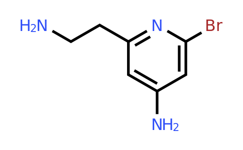 CAS 1393530-99-8 | 2-(2-Aminoethyl)-6-bromopyridin-4-amine