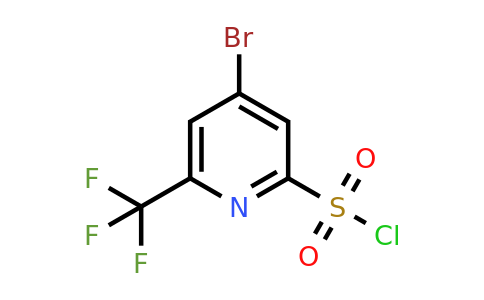 CAS 1393531-09-3 | 4-Bromo-6-(trifluoromethyl)pyridine-2-sulfonyl chloride