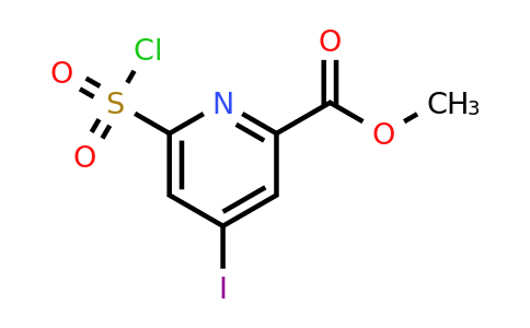 CAS 1393531-11-7 | Methyl 6-(chlorosulfonyl)-4-iodopyridine-2-carboxylate