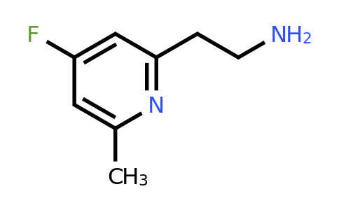 CAS 1393531-14-0 | 2-(4-Fluoro-6-methylpyridin-2-YL)ethanamine