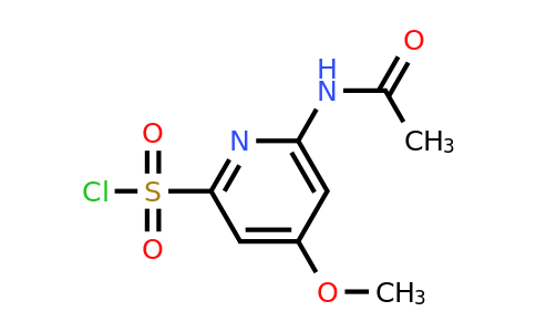 CAS 1393531-21-9 | 6-(Acetylamino)-4-methoxypyridine-2-sulfonyl chloride