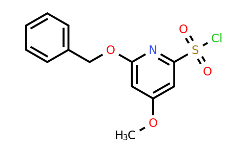 CAS 1393531-24-2 | 6-(Benzyloxy)-4-methoxypyridine-2-sulfonyl chloride