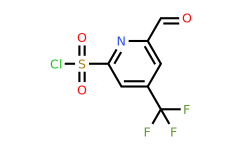 CAS 1393531-25-3 | 6-Formyl-4-(trifluoromethyl)pyridine-2-sulfonyl chloride