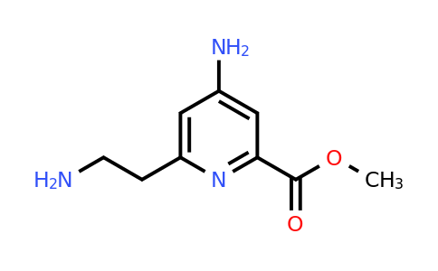 CAS 1393531-31-1 | Methyl 4-amino-6-(2-aminoethyl)pyridine-2-carboxylate