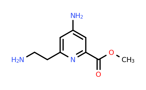 Methyl 4-amino-6-(2-aminoethyl)pyridine-2-carboxylate