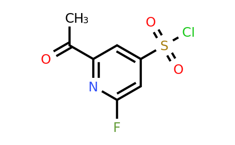 CAS 1393531-32-2 | 2-Acetyl-6-fluoropyridine-4-sulfonyl chloride