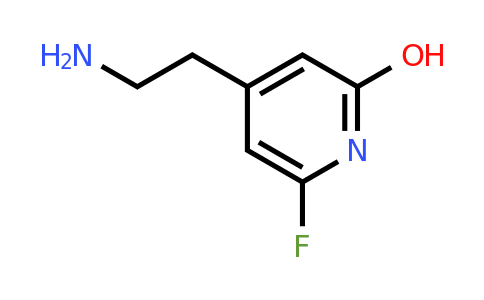 CAS 1393531-37-7 | 4-(2-Aminoethyl)-6-fluoropyridin-2-ol