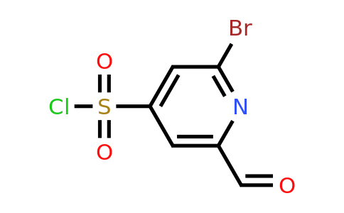 CAS 1393531-38-8 | 2-Bromo-6-formylpyridine-4-sulfonyl chloride