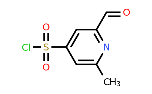 CAS 1393531-46-8 | 2-Formyl-6-methylpyridine-4-sulfonyl chloride