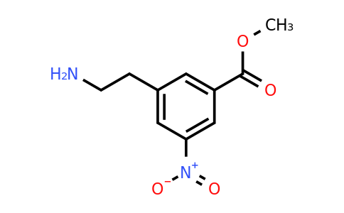 CAS 1393531-48-0 | Methyl 3-(2-aminoethyl)-5-nitrobenzoate