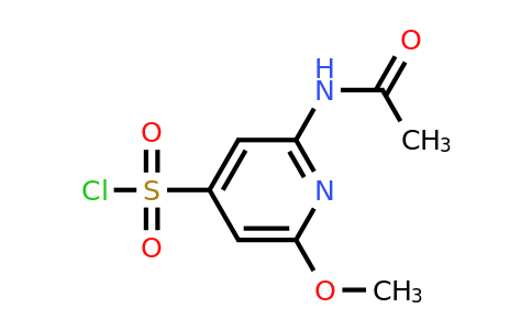CAS 1393531-50-4 | 2-(Acetylamino)-6-methoxypyridine-4-sulfonyl chloride