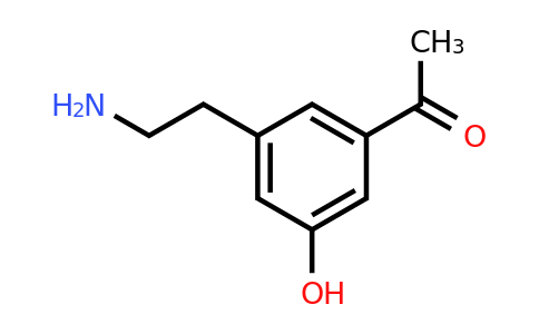 CAS 1393531-51-5 | 1-[3-(2-Aminoethyl)-5-hydroxyphenyl]ethanone