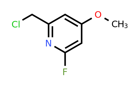 CAS 1393531-53-7 | 2-(Chloromethyl)-6-fluoro-4-methoxypyridine