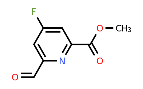 CAS 1393531-54-8 | Methyl 4-fluoro-6-formylpyridine-2-carboxylate