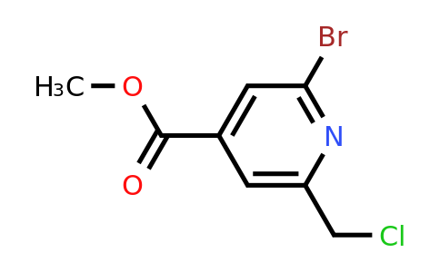 CAS 1393531-56-0 | Methyl 2-bromo-6-(chloromethyl)isonicotinate
