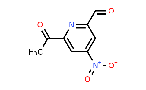 CAS 1393531-58-2 | 6-Acetyl-4-nitropyridine-2-carbaldehyde