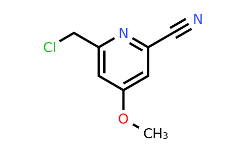 CAS 1393531-59-3 | 6-(Chloromethyl)-4-methoxypyridine-2-carbonitrile
