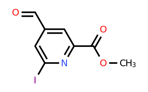 CAS 1393531-60-6 | Methyl 4-formyl-6-iodopyridine-2-carboxylate